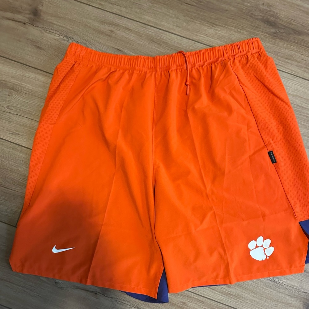 Nike Clemson Orange Men's Athletic Shorts